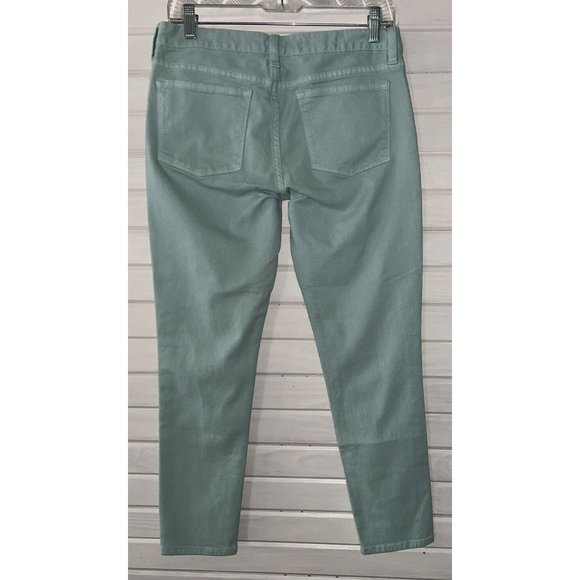 J. Crew Sz 28 Ankle Toothpick Jeans Straight Leg Denim Stretch Skinny EUC - Picture 4 of 9